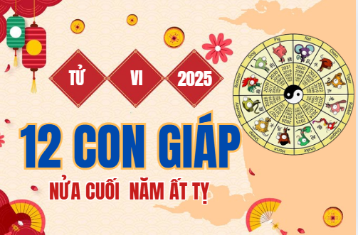 Nửa cuối 2025 của 12 con giáp: Vận hạn nào đe dọa mạnh nhất và cách hóa giải chuẩn phong thủy? Nửa cuối 2025 của 12 con giáp: Vận hạn nào đe dọa mạnh nhất và cách hóa giải chuẩn phong thủy?