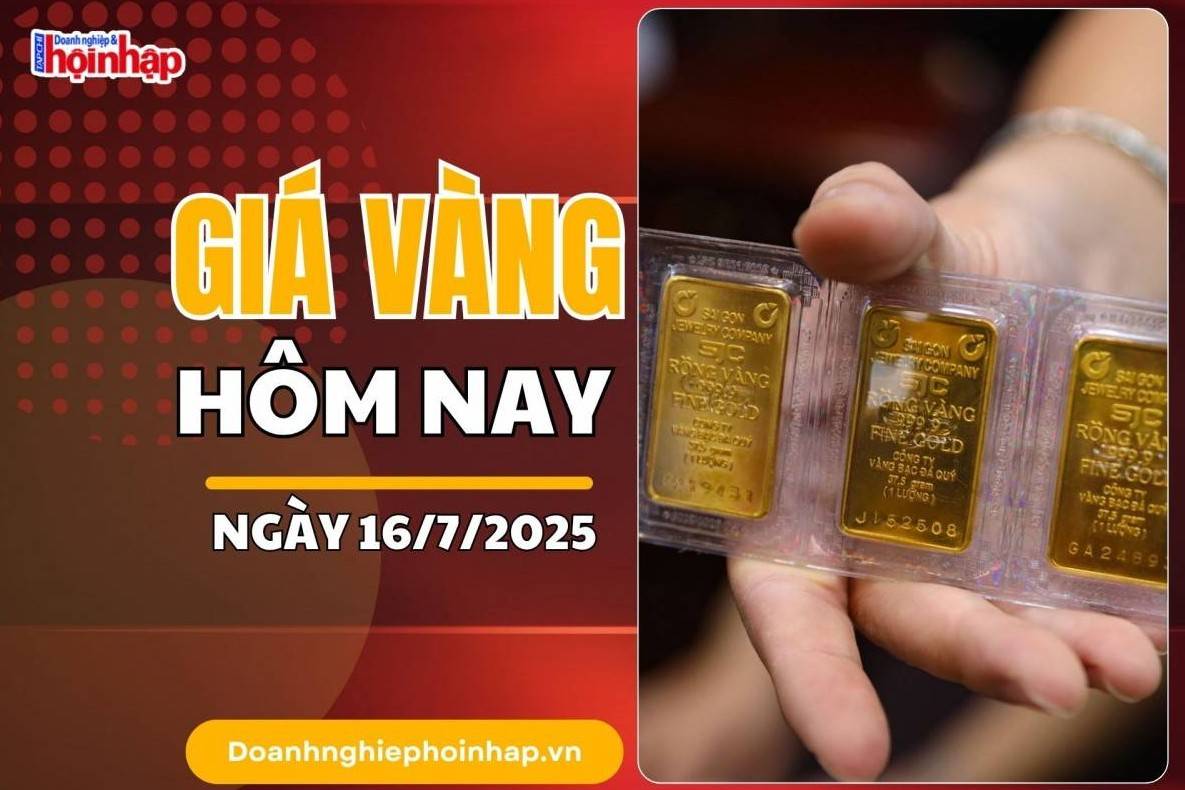 Giá vàng hôm nay 16/7: Vàng nhẫn "quay xe" giảm mạnh gần nửa triệu đồng/lượng