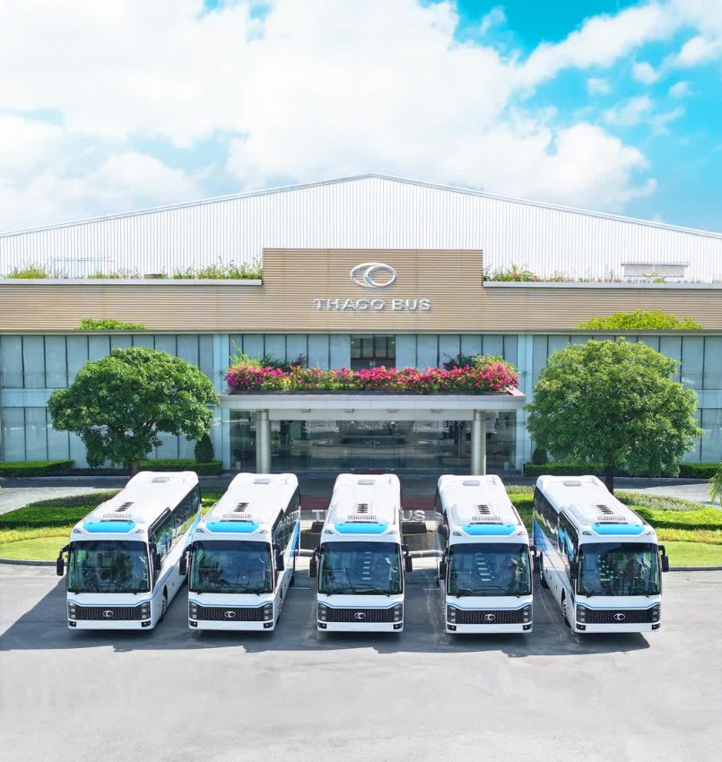 Thaco Auto dẫn đầu thị trường xe khách trong 6 tháng đầu năm 2025 Thaco Auto dẫn đầu thị trường xe khách trong 6 tháng đầu năm 2025