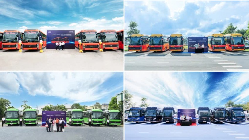 Lễ bàn giao lô xe Thaco Mobihome 120. Lễ bàn giao lô xe Thaco Mobihome 120.