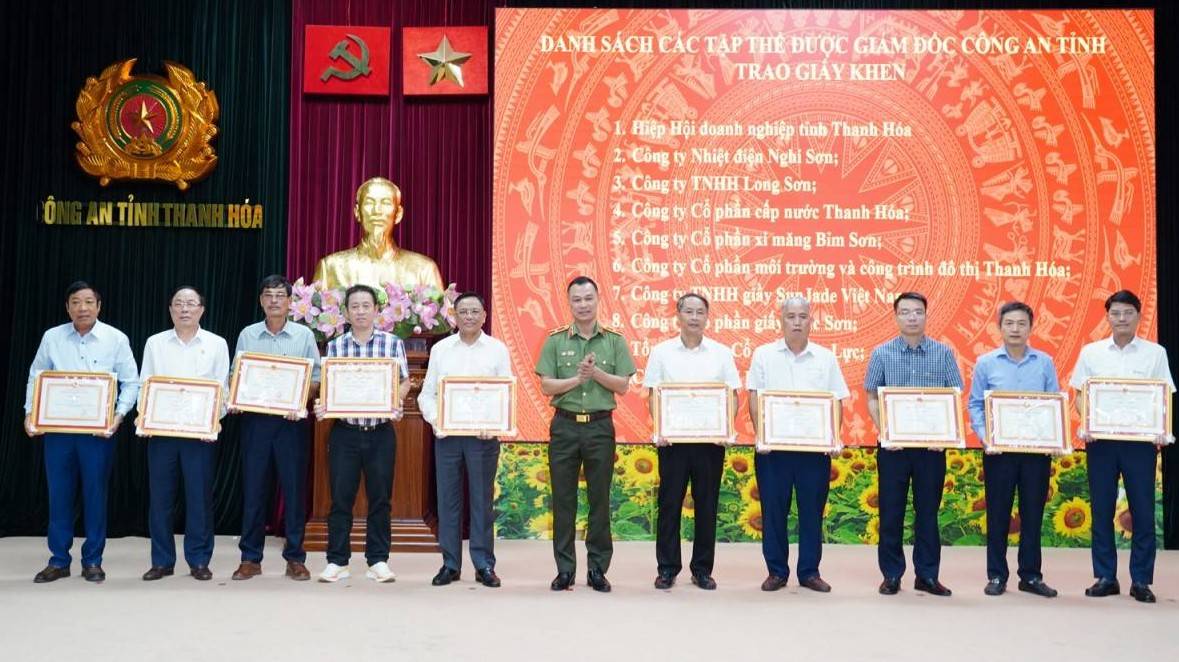Thanh Hóa: Hội nghị đối thoại giữa công an với doanh nghiệp về công tác an ninh, trật tự