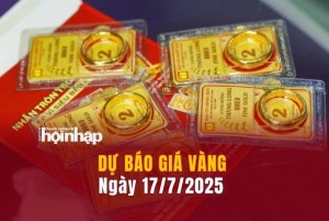 Dự báo giá vàng 17/7: Vàng trong nước và thế giới "lao dốc"