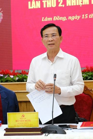 Ban Chấp hành Đảng bộ tỉnh Lâm Đồng tổ chức Hội nghị lần thứ 2