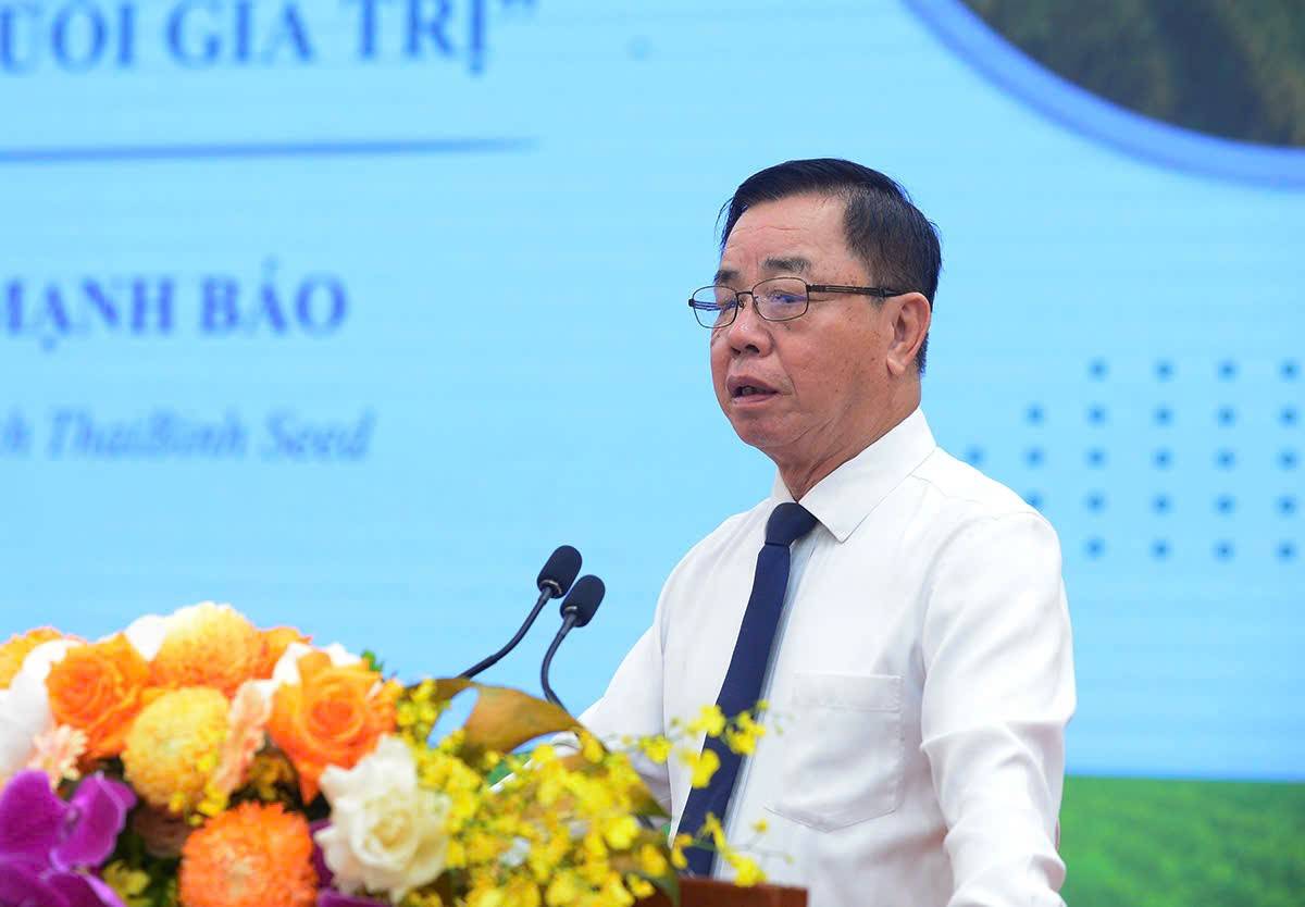 Anh hùng lao động Trần Mạnh Báo - Chủ tịch Hiệp hội Thương mại Giống cây trồng Việt Nam Phó Chủ tịch Hiệp hội doanh nghiệp, Chủ tịch Tập đoàn ThaiBinh Seed Anh hùng lao động Trần Mạnh Báo - Chủ tịch Hiệp hội Thương mại Giống cây trồng Việt Nam Phó Chủ tịch Hiệp hội doanh nghiệp, Chủ tịch Tập đoàn ThaiBinh Seed