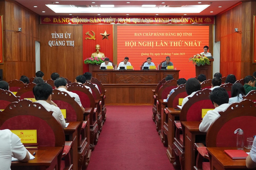 Quảng Trị tổ chức Hội nghị BCH Đảng bộ lần thứ Nhất: Tập trung vì phát triển bền vững