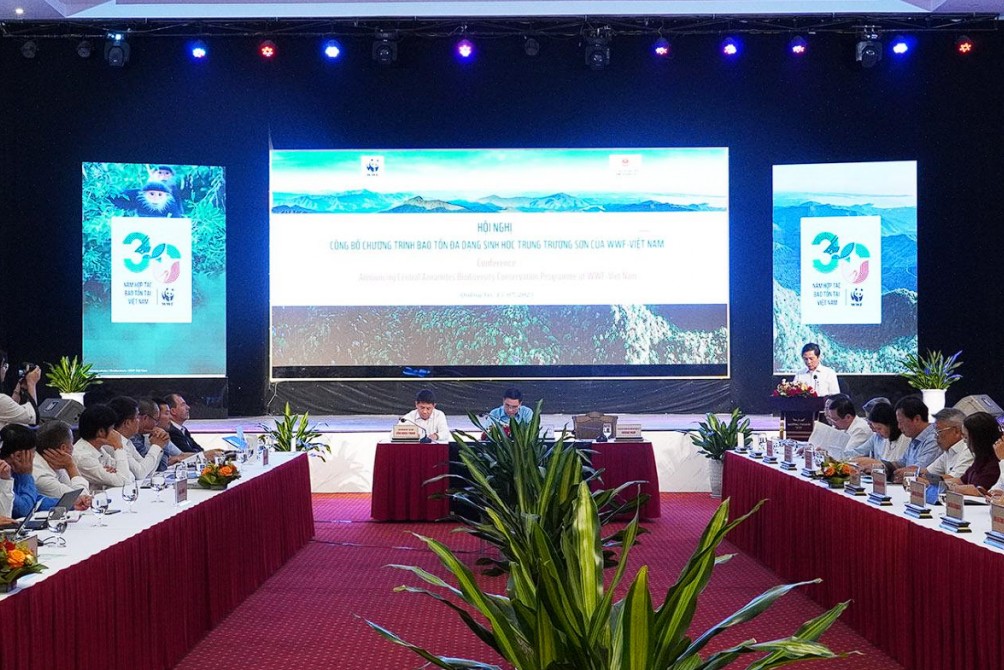 Quảng Trị cùng WWF công bố Chương trình bảo tồn đa dạng sinh học Trung Trường Sơn