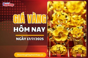 Giá vàng hôm nay 17/7: Vàng trong nước mất mốc 121 triệu, thế giới tăng nhẹ
