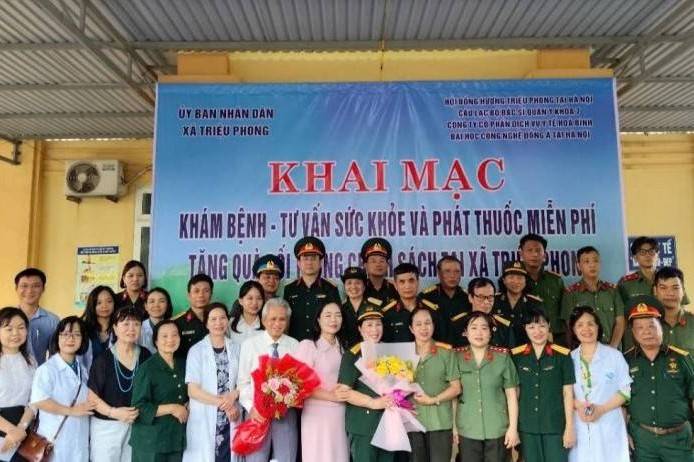 Tri ân vùng đất lịch sử: Hành trình y tế thiện nguyện về Triệu Phong