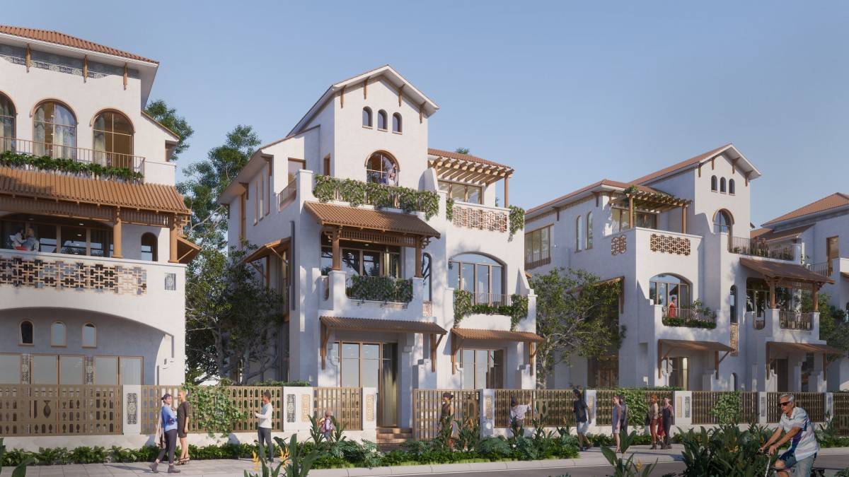 Các dòng townhouse, villa tại Casa đều có 3-4 tầng nổi, 1 tầng hầm đa năng