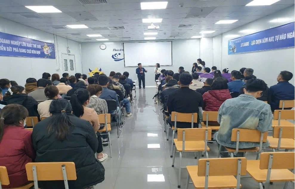 Phiên giao dịch việc làm tại Công ty TNHH Luxshare - ICT (Nghệ An)