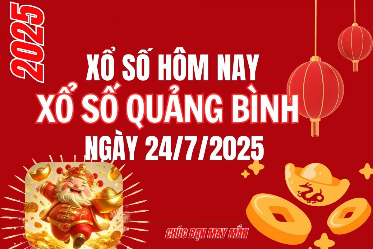 XSQB 17/7, Kết quả xổ số Quảng Bình hôm nay 17/7/2025, Trực tiếp XSQB ngày 17 tháng 7