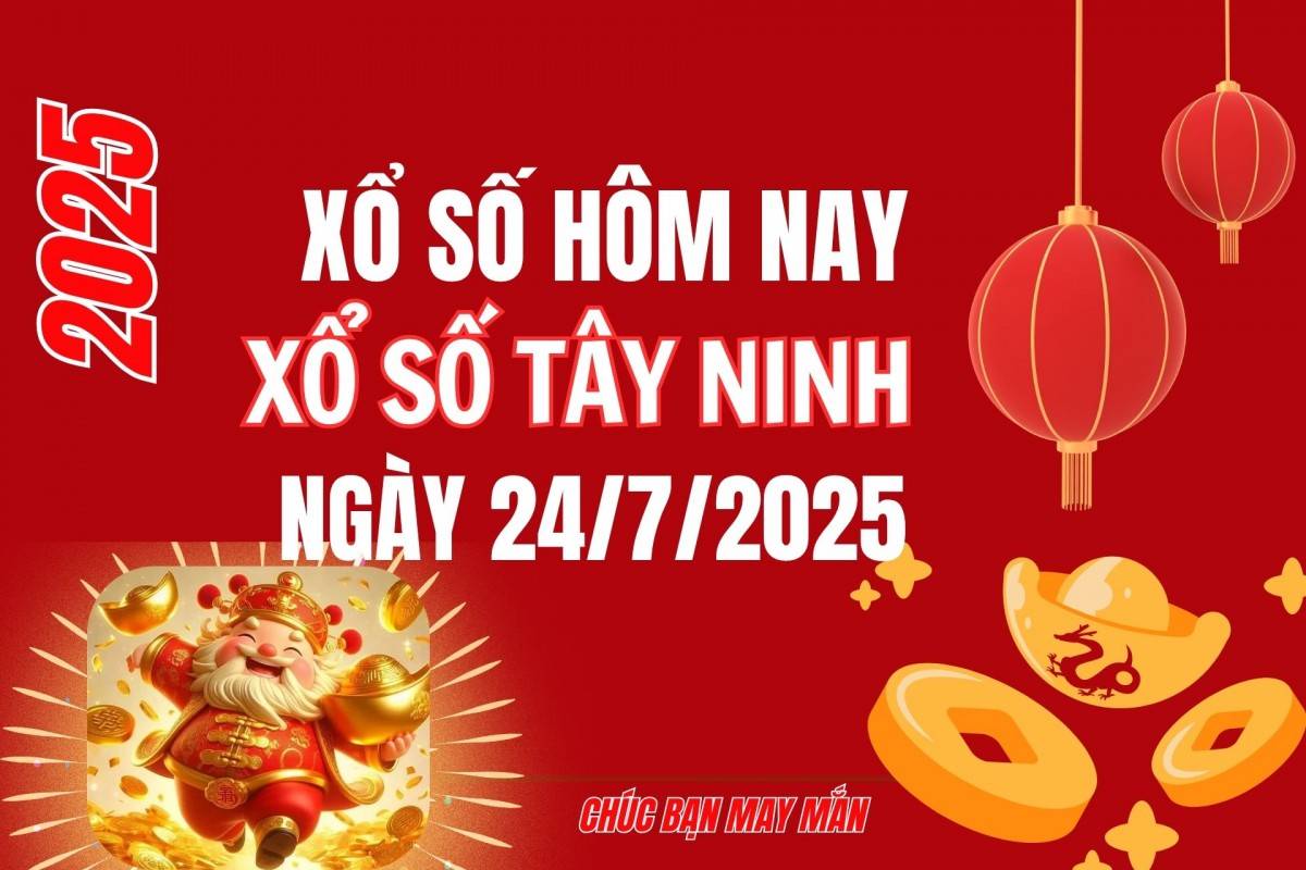 XSTN 17/7, Kết quả xổ số Tây Ninh hôm nay 17/7/2025, Trực tiếp XSTN ngày 17 tháng 7 XSTN 17/7, Kết quả xổ số Tây Ninh hôm nay 17/7/2025, Trực tiếp XSTN ngày 17 tháng 7