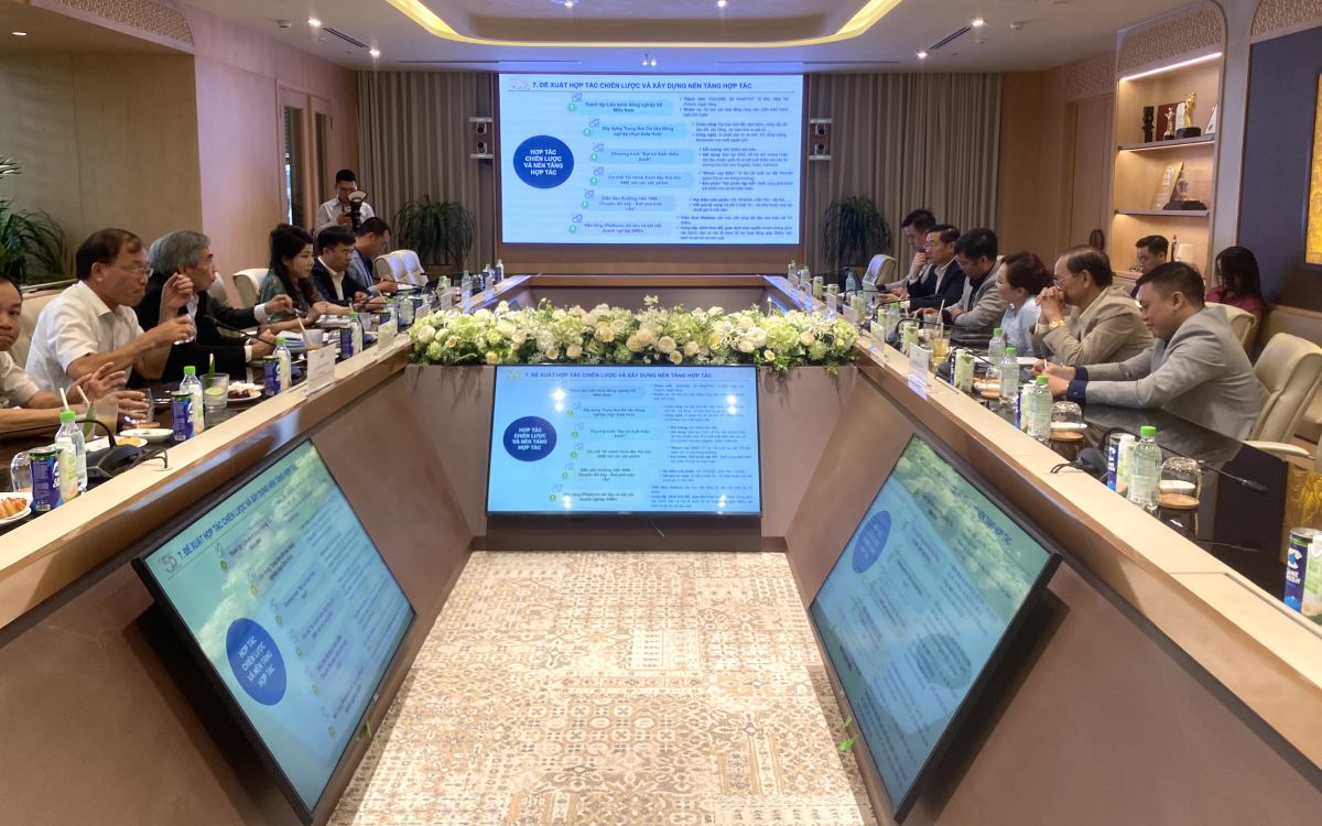 TTCAgriS mong muốn được hỗ trợ các thành viên VINASME chuyển đổi số