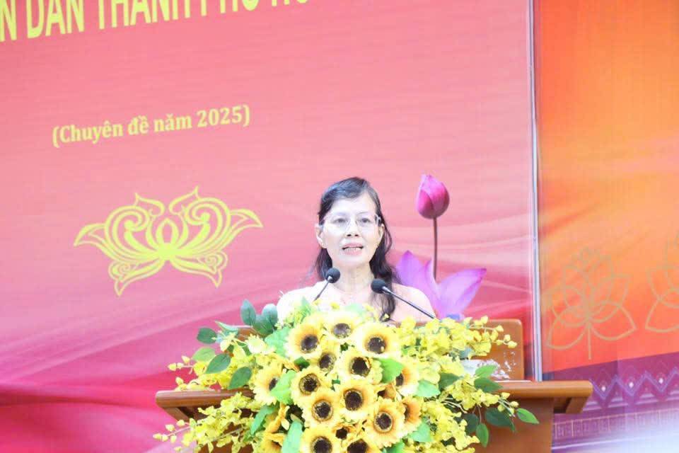 đại biểu Nguyễn Thị Kim Dung, Nguyên Phó Bí thư Thường trực Đảng ủy Khối Dân - Chính - Đảng Thành phố 