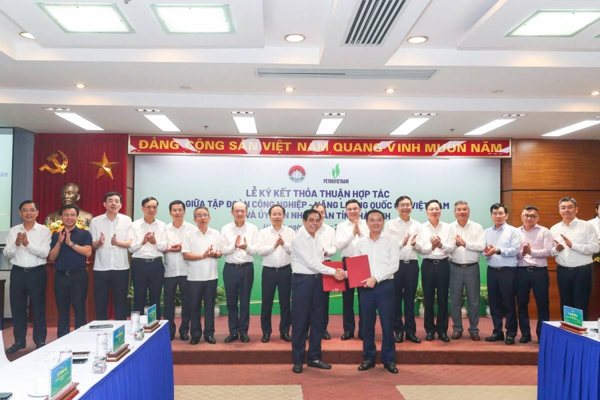 PVN và tỉnh Hà Tĩnh ký kết thỏa thuận hợp tác toàn diện