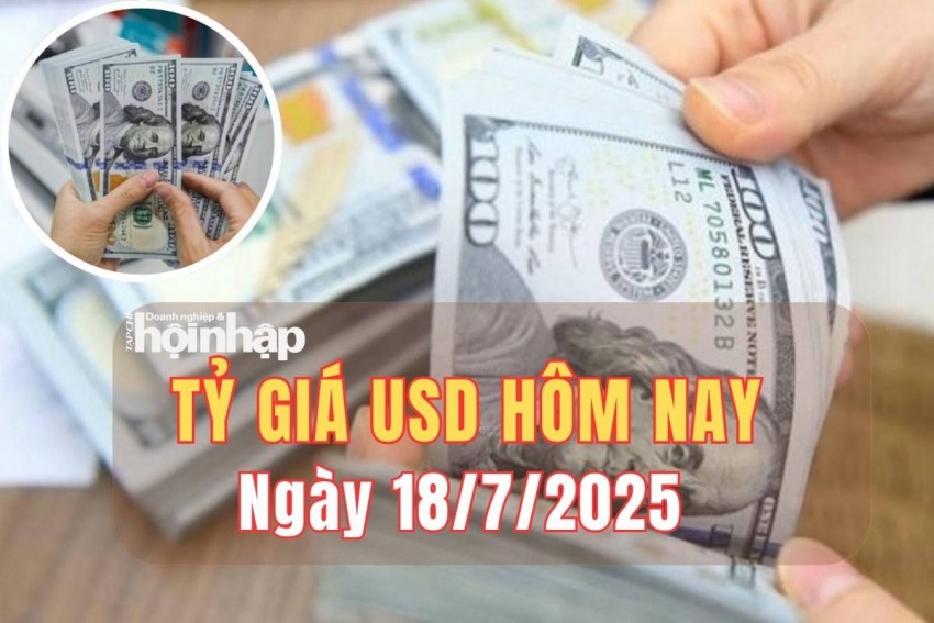 Tỷ giá USD hôm nay 18/7/2025: Đồng USD quay đầu tăng nhẹ 