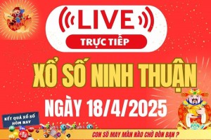 TRỰC TIẾP: Xổ số Ninh Thuận hôm nay ngày 18/7/2025 - XSNT 18/7 - Kết quả xổ số Ninh Thuận hôm nay