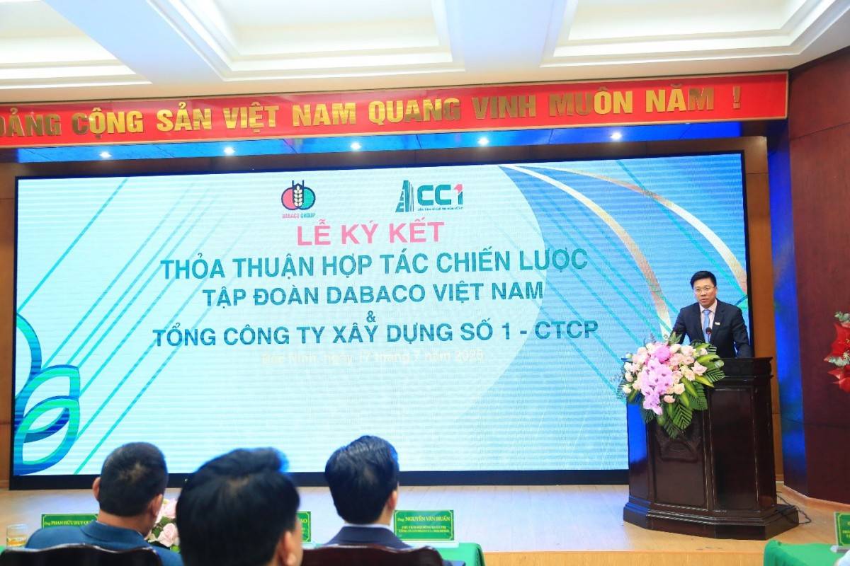 Hợp lực CC1 - Dabaco: Thúc đẩy phát triển bất động sản, hạ tầng logistics và khu công nghiệp hiện đại