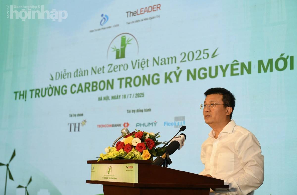 TS. Nguyễn Tuấn Quang: Việt Nam khẩn trương xây dựng thị trường carbon quốc gia