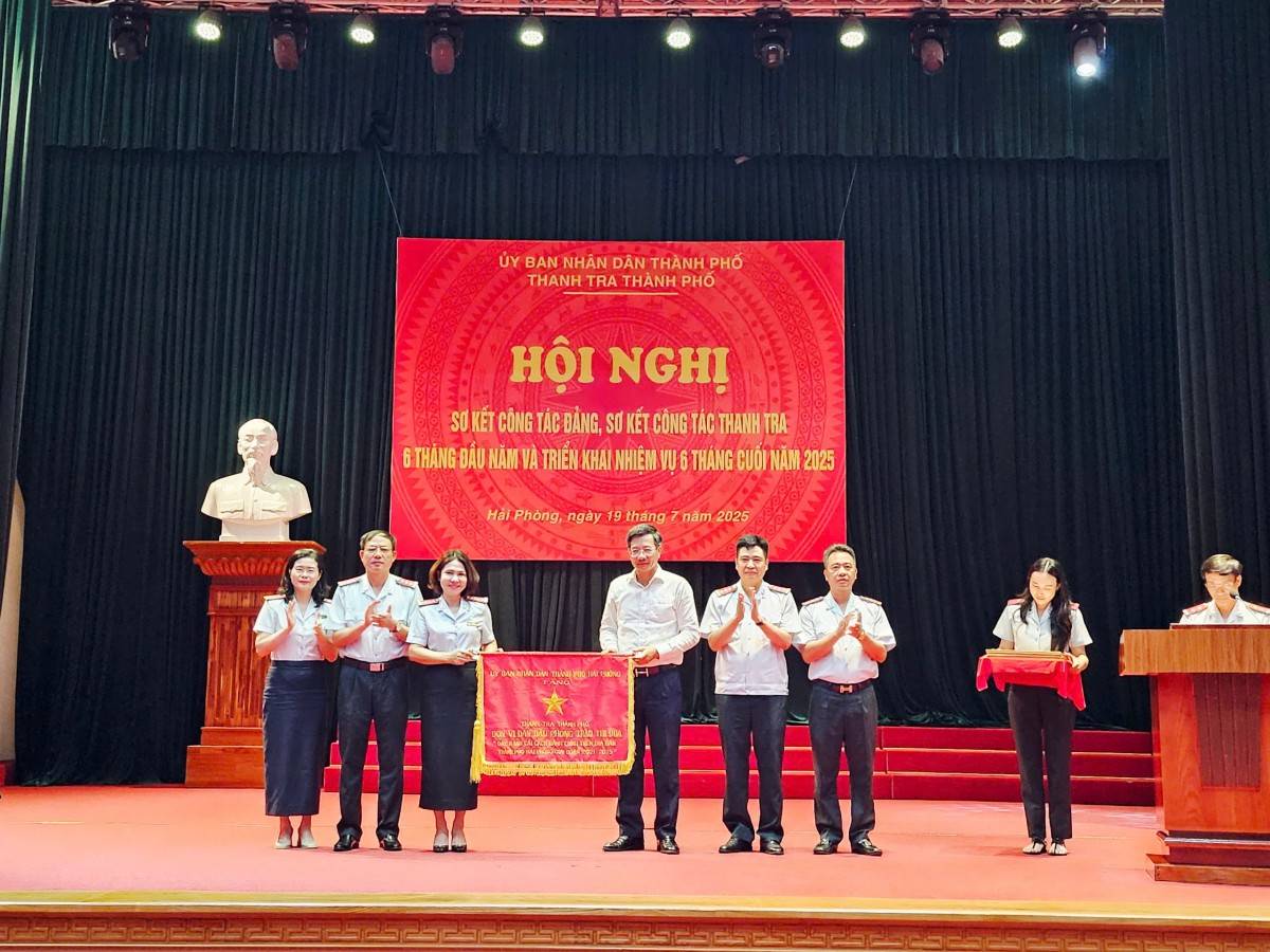 Thanh tra Hải Phòng phát động thi đua đặc biệt, tăng tốc hoàn thành nhiệm vụ 6 tháng cuối năm 2025