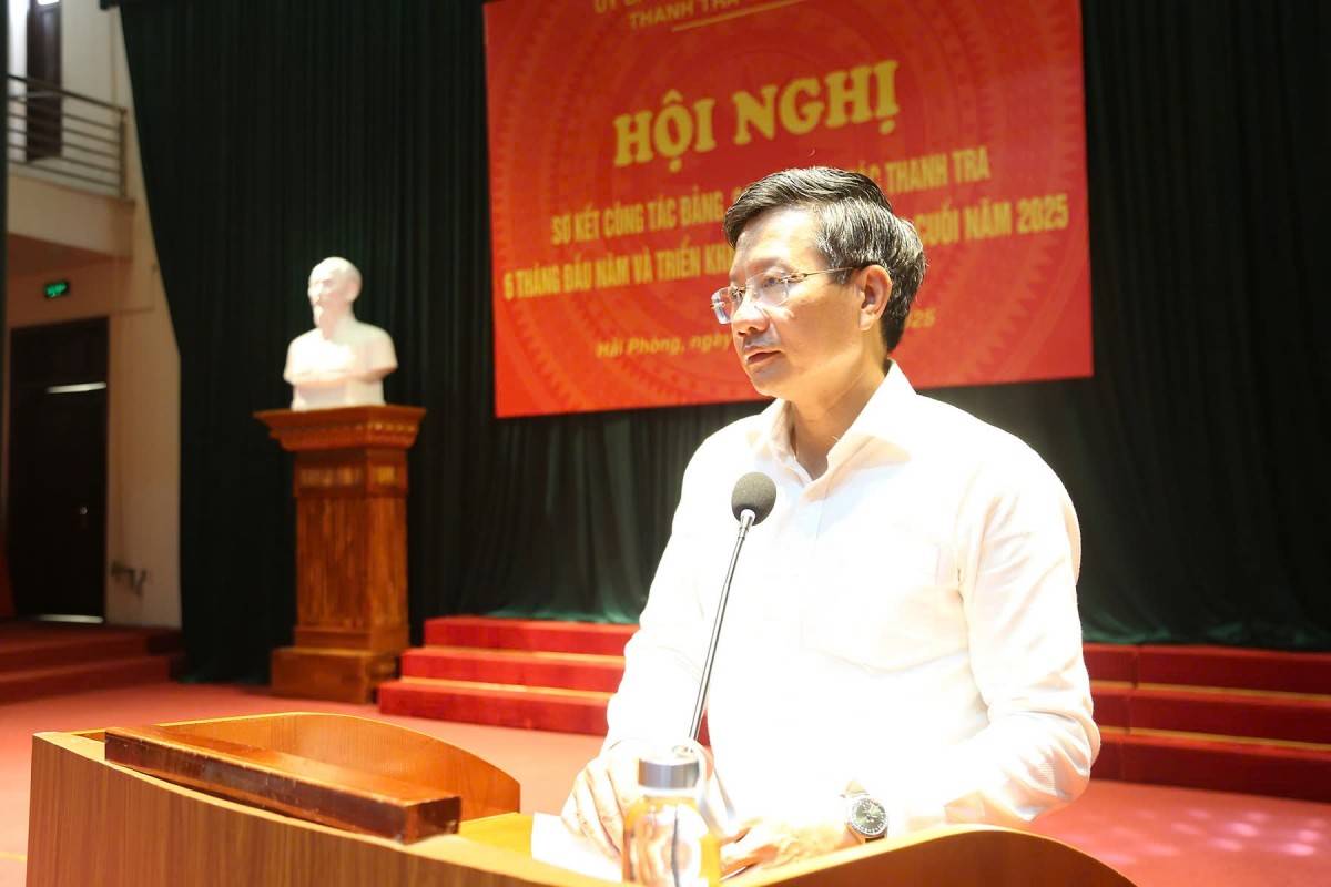 Thanh tra Hải Phòng phát động thi đua đặc biệt, tăng tốc hoàn thành nhiệm vụ 6 tháng cuối năm 2025