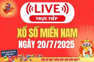 TRỰC TIẾP: Kết quả Xổ số miền Nam hôm nay 20/7/2025 - XSMN 20/7 - XSMN chủ Nhật cập nhật mới nhất