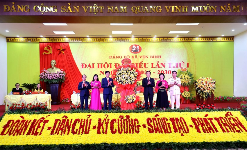Yên Bình sau hợp nhất: Bứt tốc từ đại hội điểm, hướng đến xã trung tâm sinh thái – công nghiệp sạch Yên Bình sau hợp nhất: Bứt tốc từ đại hội điểm, hướng đến xã trung tâm sinh thái – công nghiệp sạch