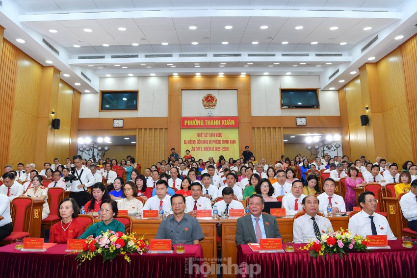 Đại hội đại biểu Đảng bộ phường Thanh Xuân lần thứ I: Nâng cao vai trò lãnh đạo, phát huy sức mạnh toàn dân