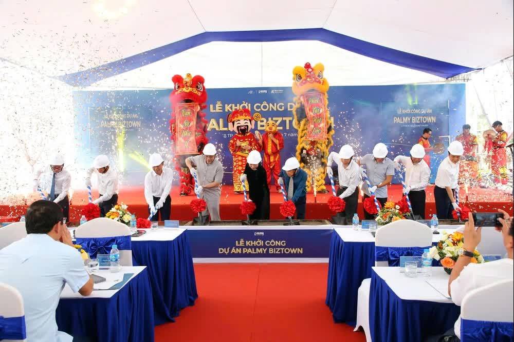 Palmy Biztown khởi công khu thương mại liền kề hiện đại tại cửa ngõ phía Nam Hà Nội