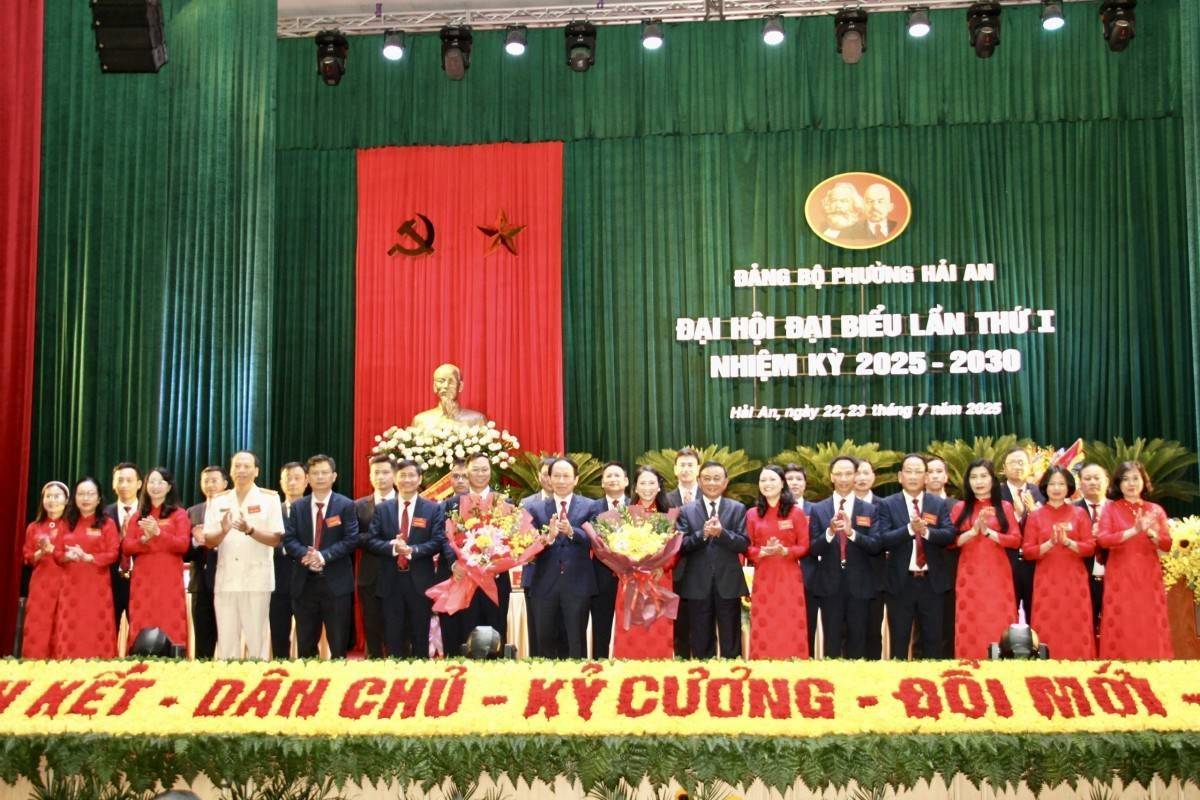 Hải An (TP. Hải Phòng) tổ chức Đại hội Đảng bộ điểm cấp phường nhiệm kỳ 2025 -2030: Khát vọng phát triển đô thị dịch vụ ven biển hiện đại