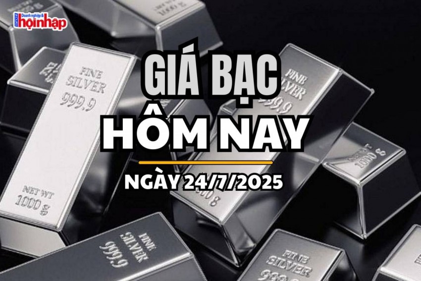 Giá bạc hôm nay 24/7/2025: Giá bạc Phú Quý tiếp đà tăng mạnh  Giá bạc hôm nay 24/7/2025: Giá bạc Phú Quý tiếp đà tăng mạnh