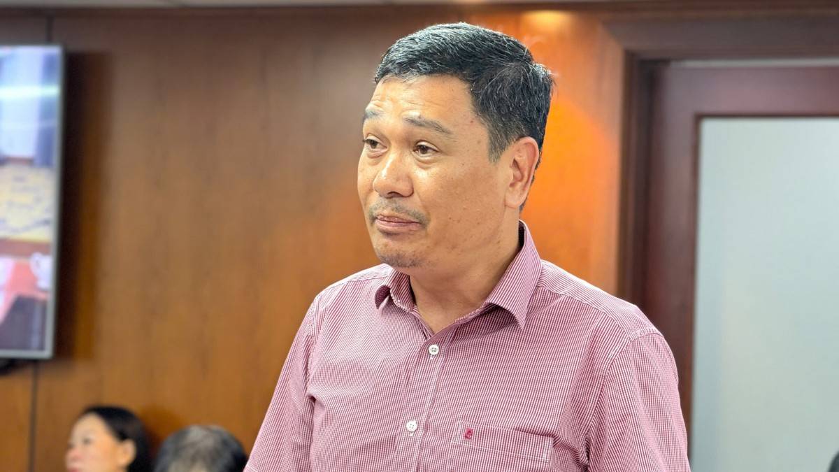 ông Nguyễn Kiên Giang - Phó trưởng phòng Quản lý bảo trì và khai thác công trình giao thông, Sở Xây dựng