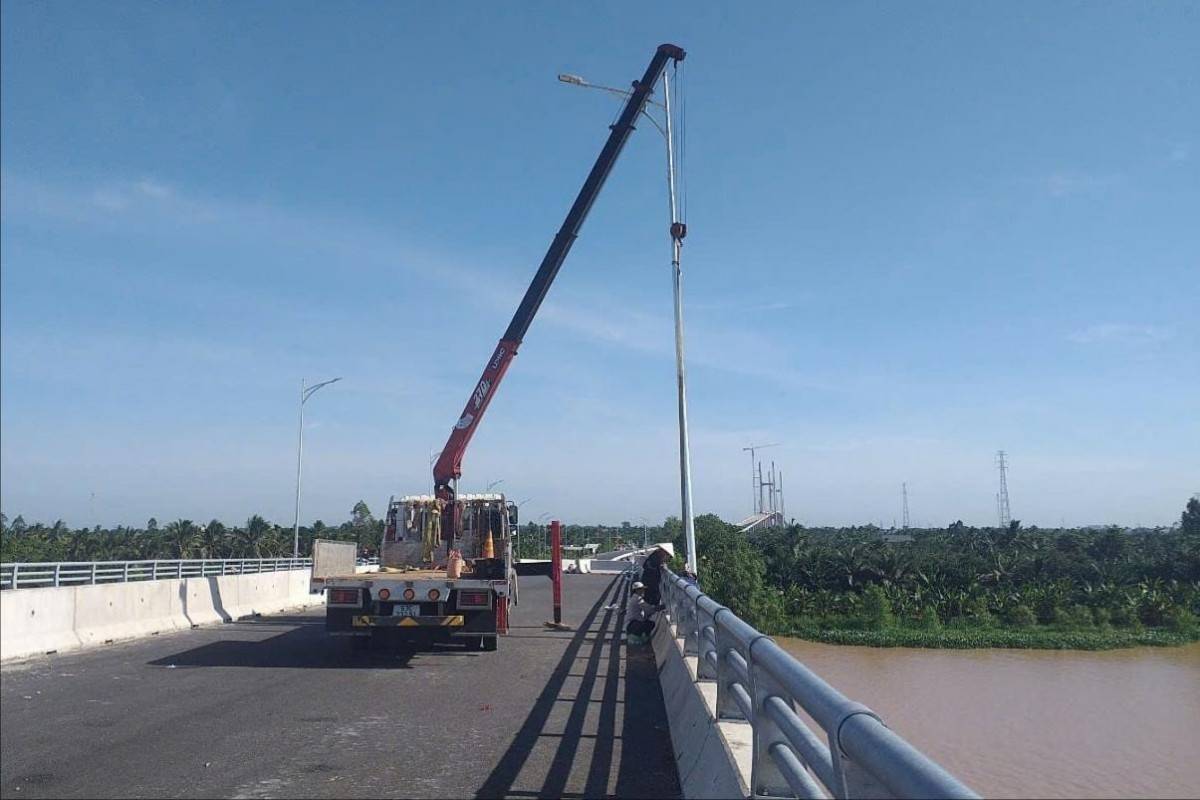 Cầu Rạch Miễu 2, nhờ làm chủ công nghệ, thiết kế, máy móc thiết bị thi công nên đã tiết kiệm được khoảng 50% chi phí.