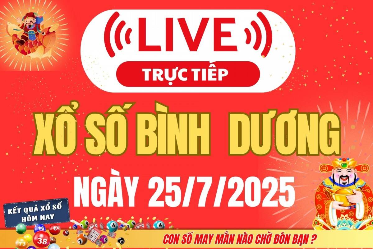 Trực tiếp: Kết Quả Xổ Số Bình Dương Hôm Nay 18/7/2025 – XSBD 18/7 Thứ Sáu cập nhật mới nhất Trực tiếp: Kết Quả Xổ Số Bình Dương Hôm Nay 18/7/2025 – XSBD 18/7 Thứ Sáu cập nhật mới nhất