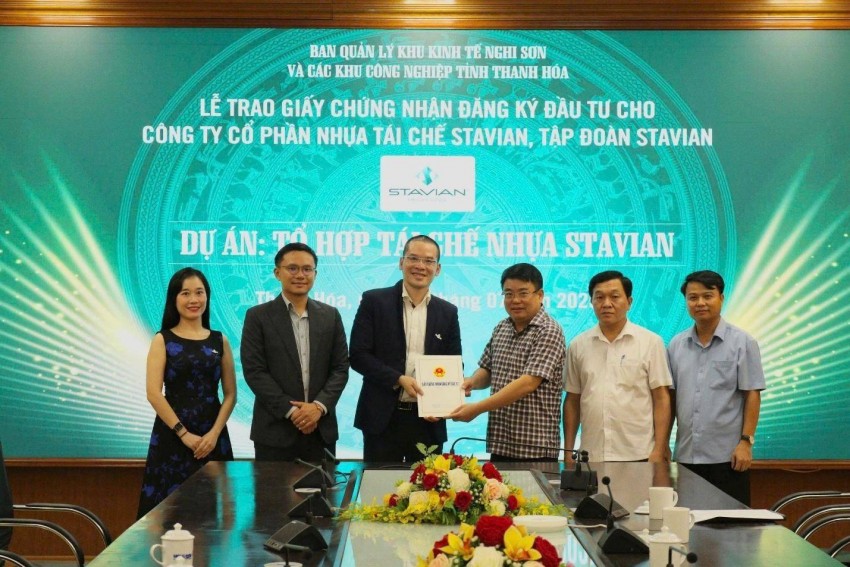 Tổ hợp tái chế nhựa Stavian tại Nghi Sơn: Khởi đầu chiến lược cho nền kinh tế tuần hoàn