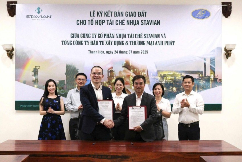 Tổ hợp tái chế nhựa Stavian tại Nghi Sơn: Khởi đầu chiến lược cho nền kinh tế tuần hoàn