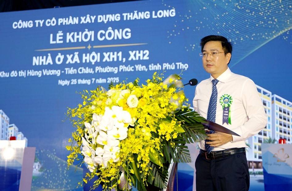 Phú Thọ khởi công dự án nhà ở xã hội hơn 1.200 tỷ đồng tại Phúc Yên