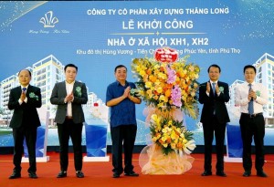 Phú Thọ khởi công dự án nhà ở xã hội hơn 1.200 tỷ đồng tại Phúc Yên