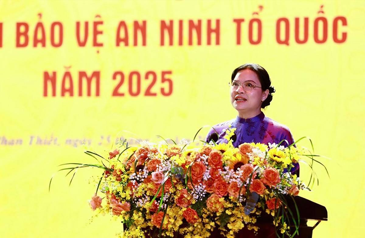 Phó Chủ tịch Ủy ban Trung ương MTTQ Hà Thị Nga dự Ngày hội toàn dân bảo vệ an ninh Tổ quốc tại Lâm Đồng