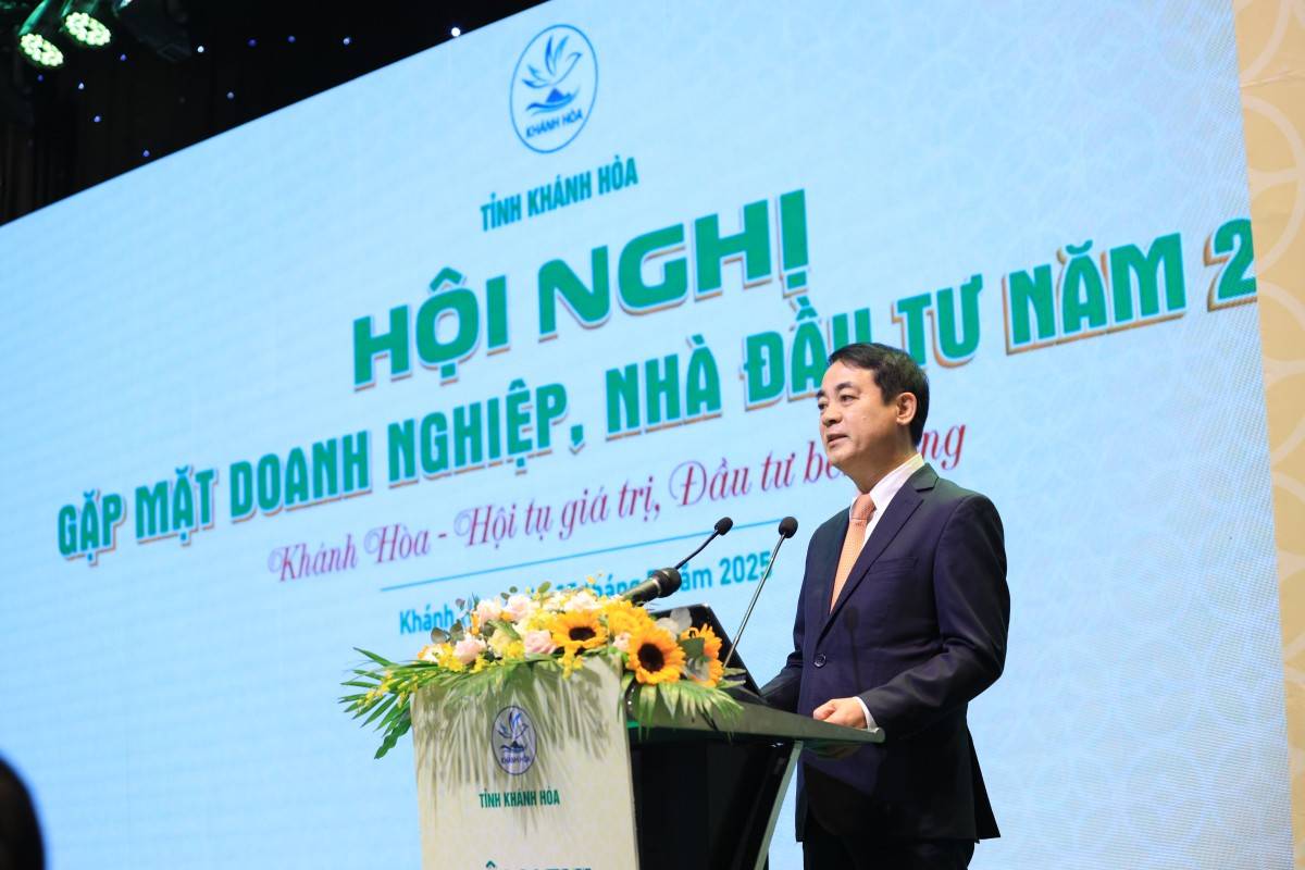 Hội nghị gặp mặt doanh nghiệp, nhà đầu tư tỉnh Khánh Hòa năm 2025: Khẳng định vị thế - tư duy mới, hành động mới