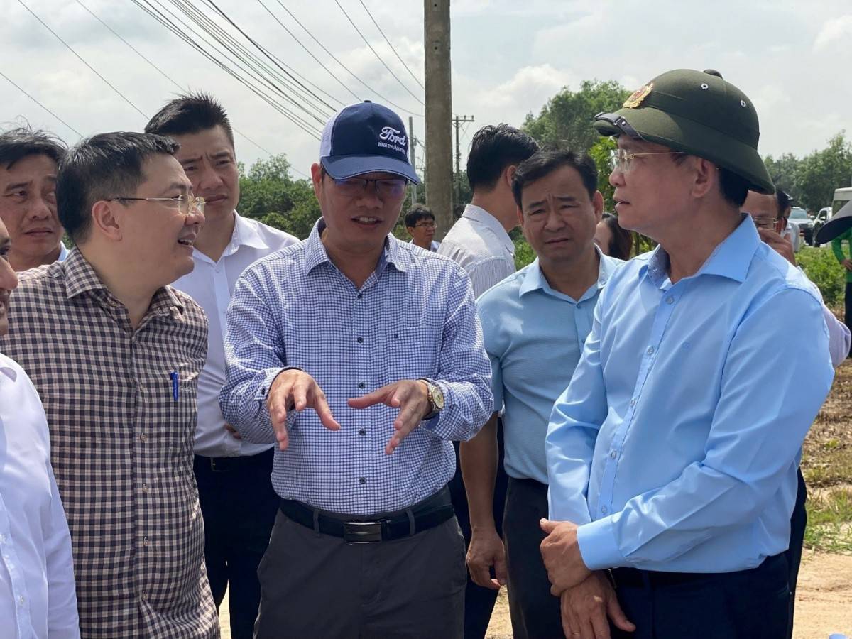 Lãnh đạo tỉnh Lâm Đồng kiểm tra các KCN trọng điểm tại khu vực ven biển