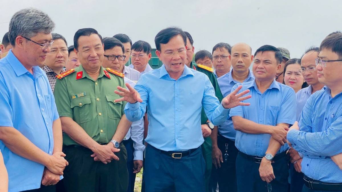 Lãnh đạo tỉnh Lâm Đồng kiểm tra các KCN trọng điểm tại khu vực ven biển