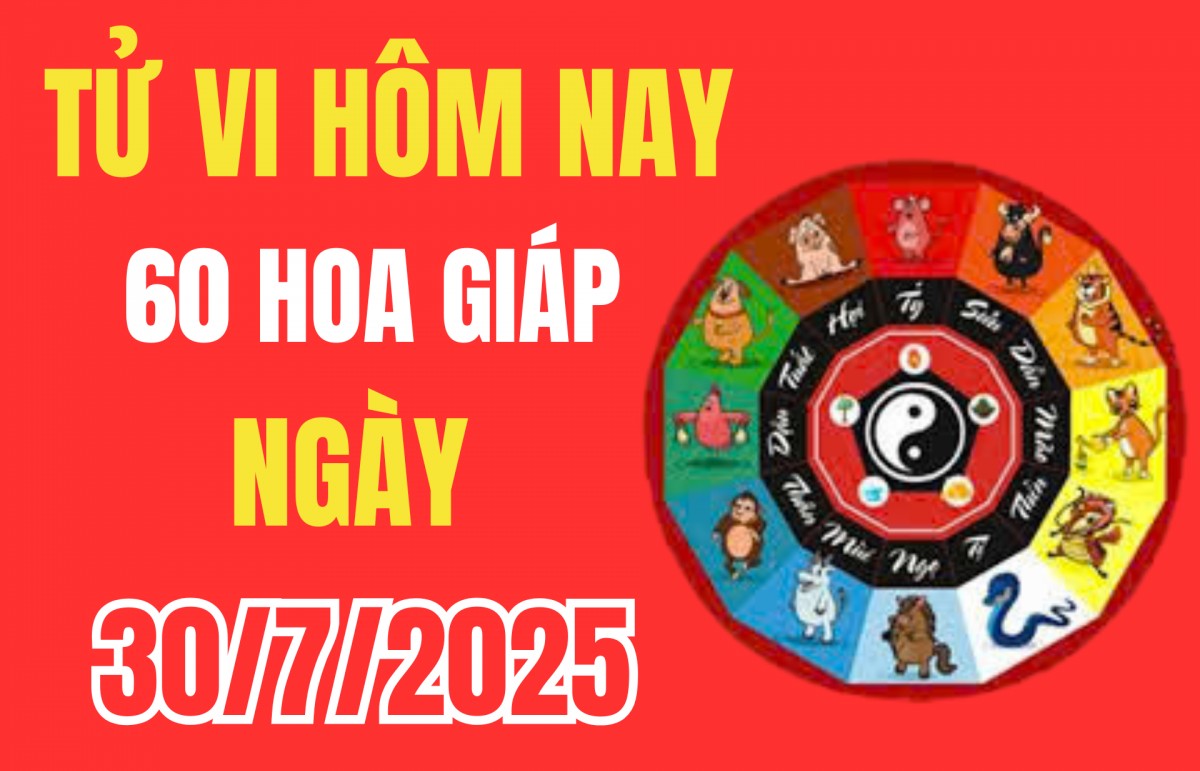 Tử vi 12 con giáp hôm nay ngày 30/7/2025 Tam hợp hỗ trợ, vận trình công việc tăng vọt