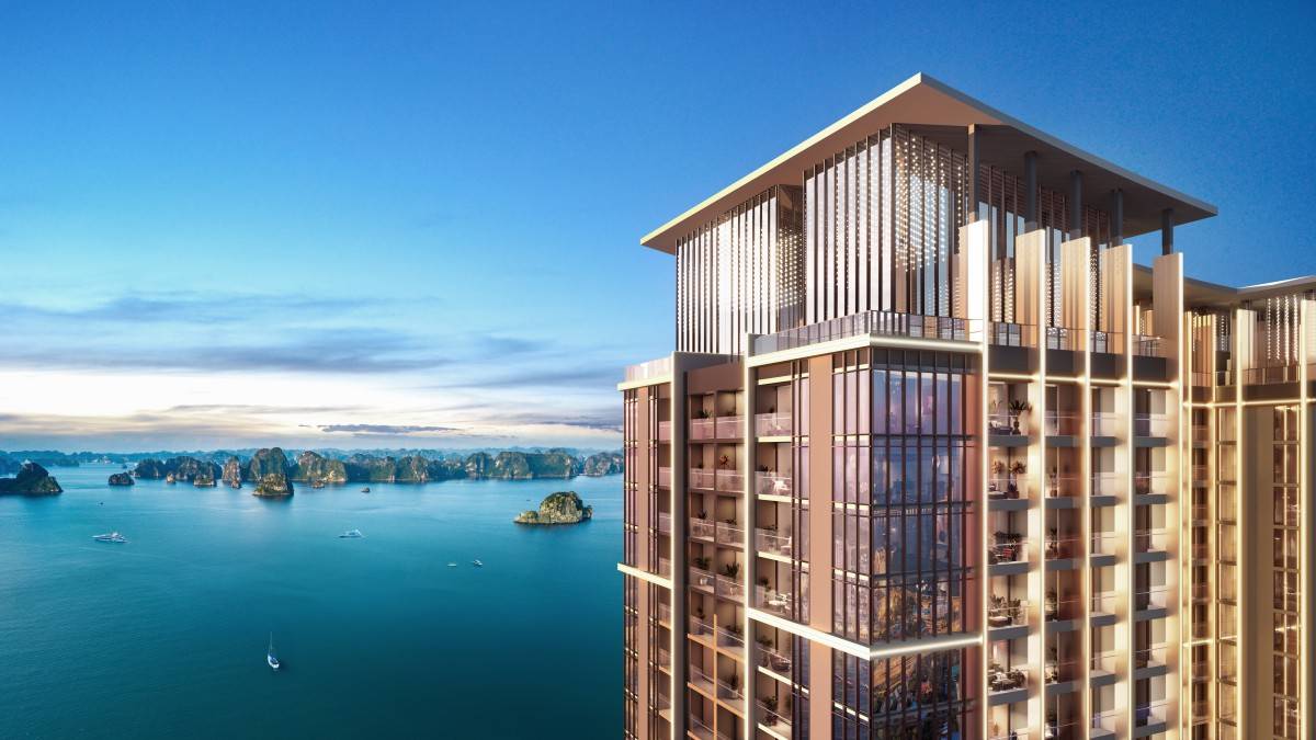 Nhà hàng cao cấp trên tầng mái là một trong những tiện ích nâng tầm trải nghiệm cho cư dân và du khách. (Ảnh: Sun Property)