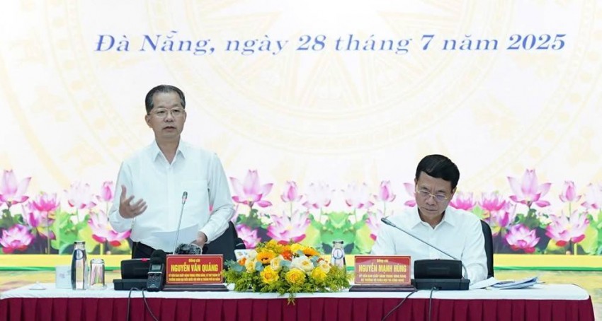 Bí thư Thành ủy Nguyễn Văn Quảng khẳng định, Đà Nẵng sẽ tiếp tục kiên định con đường lấy khoa học công nghệ, đổi mới sáng tạo và chuyển đổi số làm nền tảng