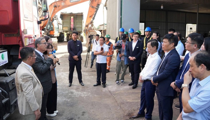 PV GAS cung cấp khí Hydro xanh cho thử nghiệm giảm phát thải động cơ diesel trong ngành vận tải Việt Nam