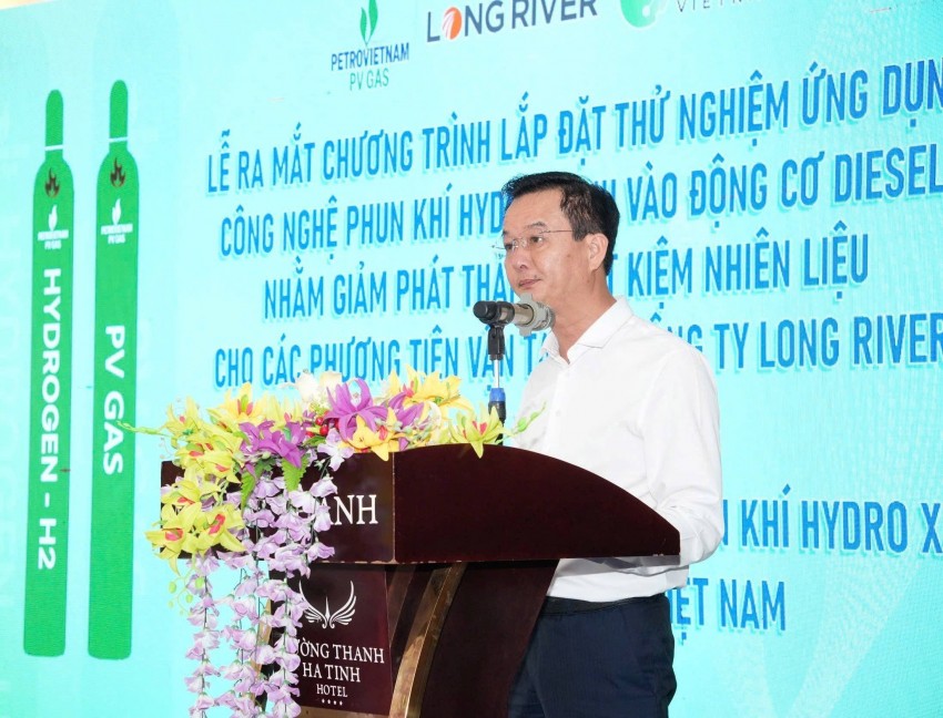 PV GAS cung cấp khí Hydro xanh cho thử nghiệm giảm phát thải động cơ diesel trong ngành vận tải Việt Nam