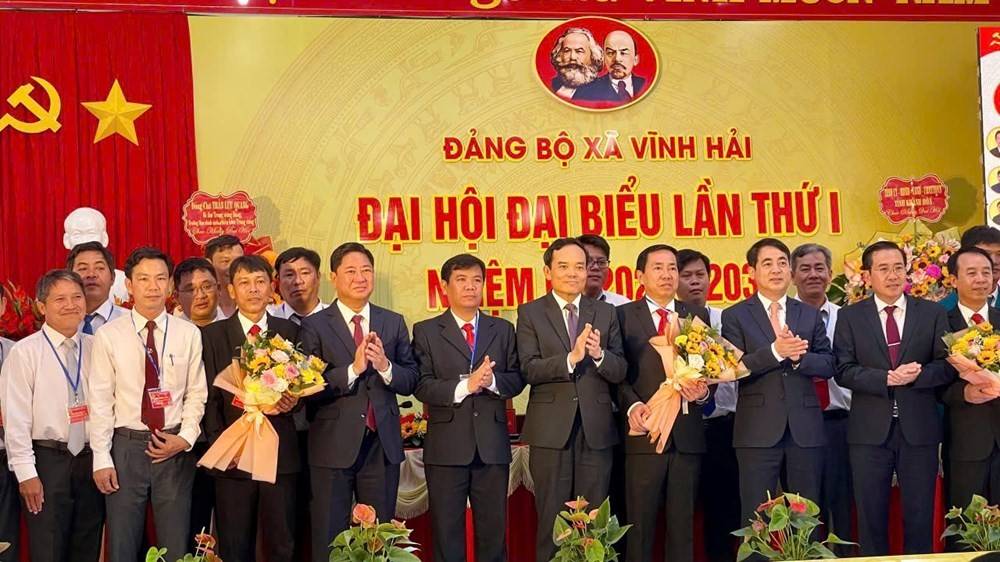 Đại hội Đảng bộ xã Vĩnh Hải (Khánh Hòa) lần thứ I, nhiệm kỳ 2025–2030
