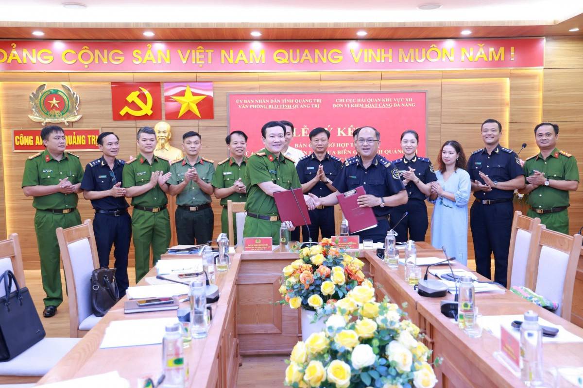 Quảng Trị ký kết bản ghi nhớ hợp tác về đấu tranh phòng chống ma tuý