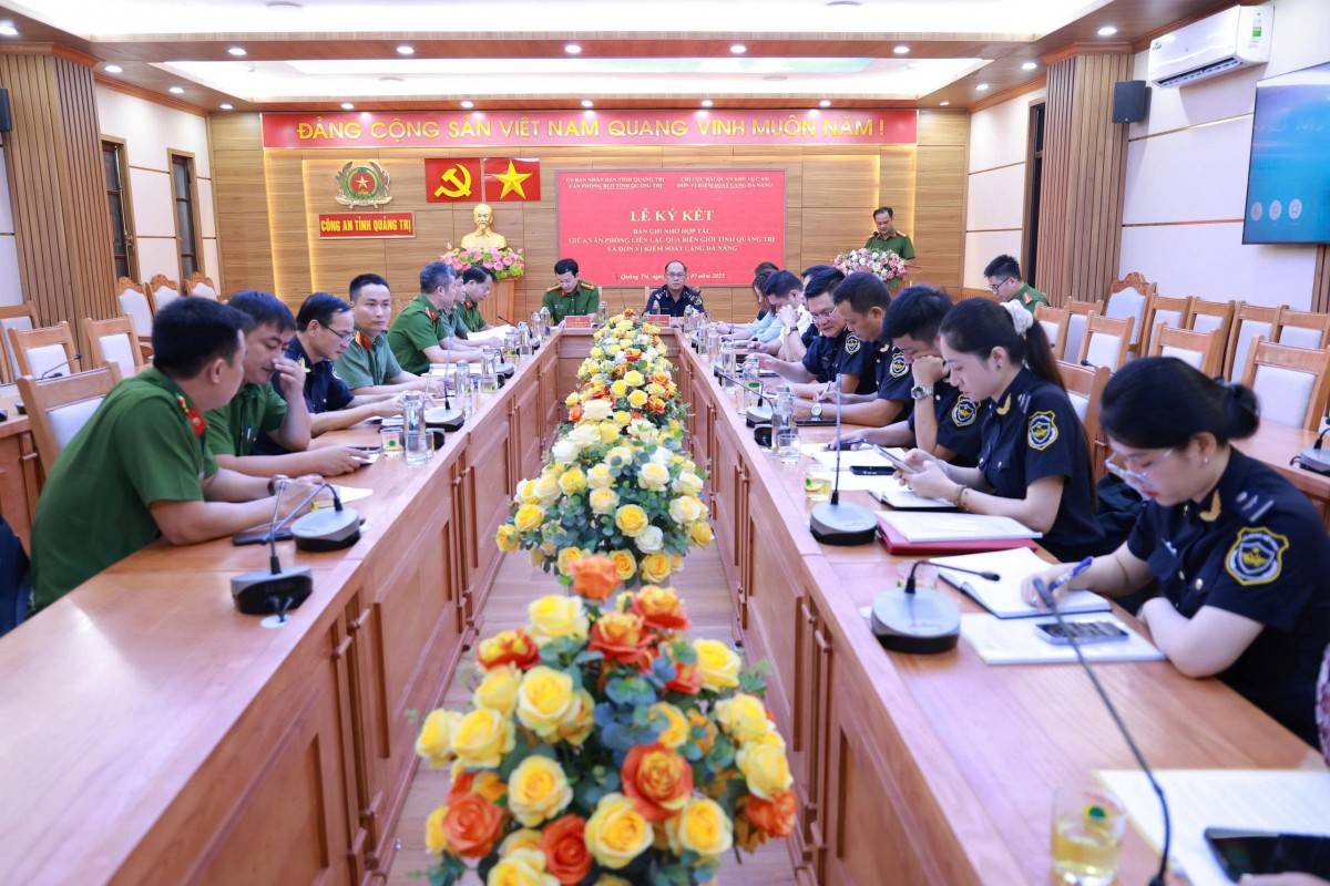 Quảng Trị ký kết bản ghi nhớ hợp tác về đấu tranh phòng chống ma tuý